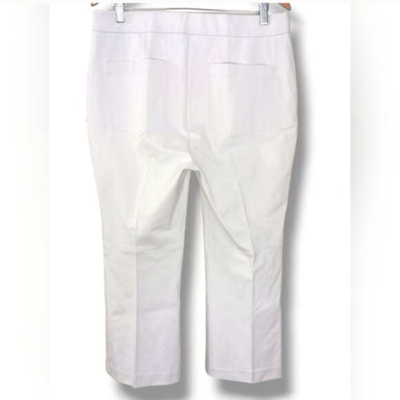 SPANX On The Go Kick Flare Ankle Pant in Classic White $148 (TALL) - Picture 7 of 11